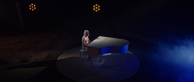 Philippe Katerine, Clip, Nu, Warehouse, Gaetan Chataigner, Paul Chabot, Les Beaux Matins, Nantes, production audiovisuelle, 